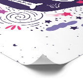 Poster Je T'Aime Sur La Lune Et En Arrière 4 (Coin)