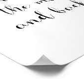 Poster Je t'aime sur la lune et l'affiche du dos (Coin)