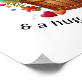 Poster Je t'aime un boisseau et un pic (Coin)