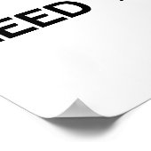 POSTER JE TIRE COMME UNE FILLE BASKETBALL (Coin)