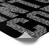 Poster Je Transforme Le Café En Code Drôle Programmateur (Coin)