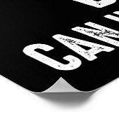 Poster Je Travaille Dur Pour Que Mon Beagle Ait Une Meill (Coin)