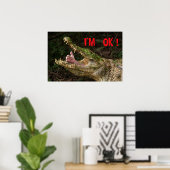 Poster Je vais bien ! (Bureau à domicile)