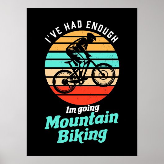 Poster Je Vais En VTT (Devant)