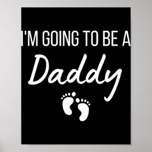 Poster Je vais être papa annonce de grossesse nouveau
