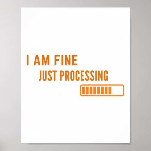 Poster Je Vais Juste Traiter Sticker (Devant)