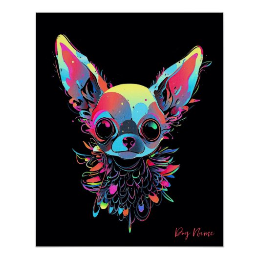 Poster Je Vais Toujours Aimer Chihuahua Chig 005 (Devant)