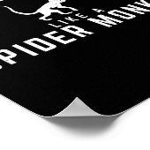 Poster Je vais venir comme un singe araignée (Coin)