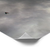 Poster Je vais voler loin de l'affiche inspirationnelle (Coin)