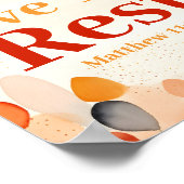 Poster Je vais vous donner le reste Boho Christian Wall A (Coin)