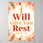 Poster Je vais vous donner le reste Boho Christian Wall A (Devant)