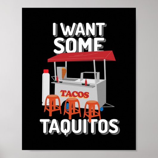Poster Je Veux Des Taquitos (Devant)