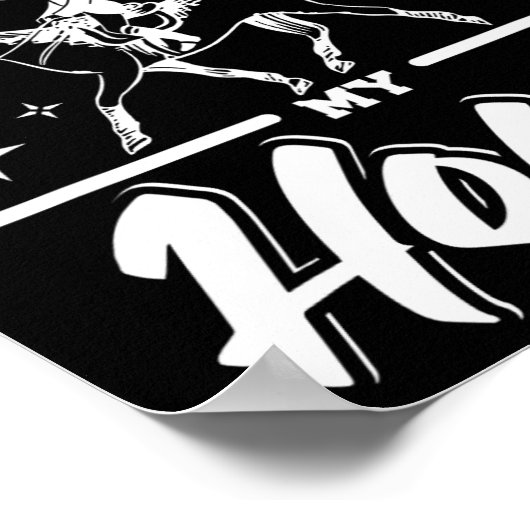 Poster Je Veux Plutôt Faire Mon Cheval (Coin)