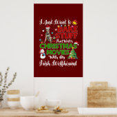 Poster Je veux regarder les films de Noël irish wolfhound (Cuisine)