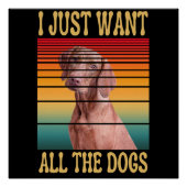 POSTER JE VEUX TOUS LES CHIENS (Devant)