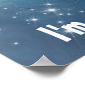 Poster Je veux tout l'affiche de l'espace (Coin)