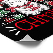 Poster Je veux un hippopotame de Noël Pyjamas mignons Hip (Coin)