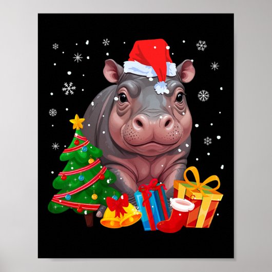 Poster Je Veux Un Hippopotame Pour Noël Ba (Devant)