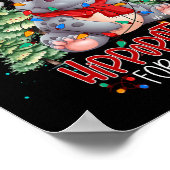 Poster Je Veux Un Hippopotame Pour Noël Hippo De Noël Pou (Coin)