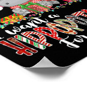 Poster Je veux un hippopotame pour Noël Noël Noël Noël No (Coin)