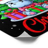 Poster Je Veux Un Hippopotame Pour Un Hippopotame De Noël (Coin)