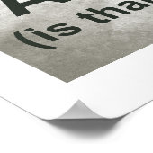 Poster Je Veux Un Président (Coin)