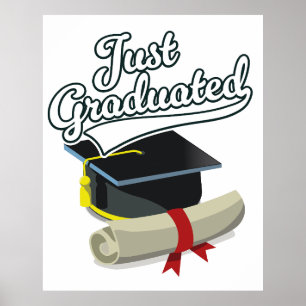 Poster Je viens d'être diplômé !