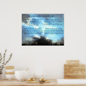 POSTER JE VIENS VOUS VOIR QUAND JE SUIS PARTIE (Cuisine)