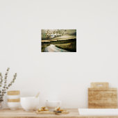 Poster "Je visualise mes objectifs" Motivation Affirmatio (Cuisine)