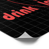 Poster Je vivrai, j'aime et je bois (Coin)