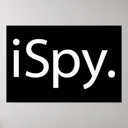 Poster Je vois (I Spy) (Devant)