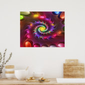 Poster 'Je Vois Le Temps...' (Cuisine)