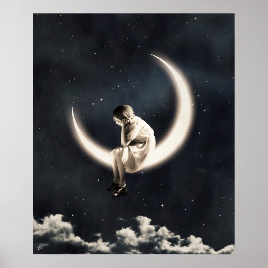 Poster Je vous ai même donné la Lune (Devant)