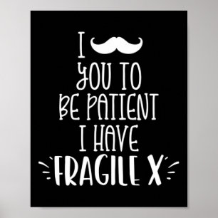 Poster Je Vous Met Pour Être Patient J'Ai Des Enfants X F