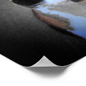 Poster Je vous moustache de remplir le blanc (Coin)