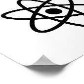 Poster Je Vous Prie Physique Au Travail (Coin)