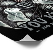 Poster Je vous protégerai Kitten Alpha Wolf Funny Graphic (Coin)