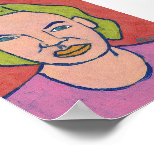 Poster Je vous regarde - Art Print (Coin)