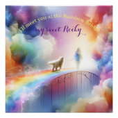 Poster Je vous rencontrerai au Pont Arc-en-Ciel (Devant)