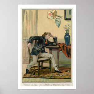 Poster Je Vous Souhaite Un Moment De Charme Totalement, V