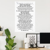 POSTER JE WEZ, (Thuiskantoor)