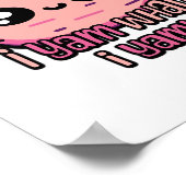 Poster Je Yam Ce Que Je Yam ! Cute Yam Pun Classic (Coin)