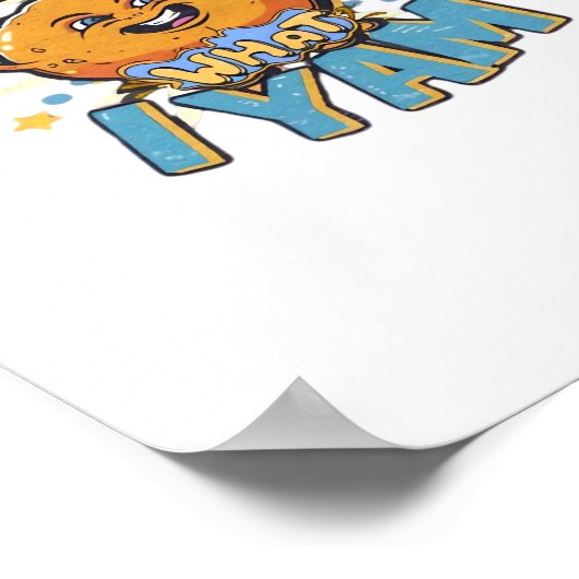 Poster Je Yam Ce Que Je Yam Design Classique Pour Thanksg (Coin)