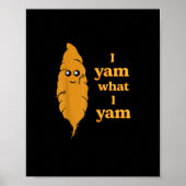 Poster Je Yam Ce Que Je Yam Funny (Devant)