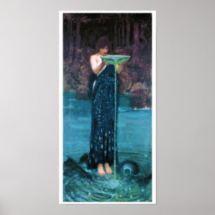 Poster Jealous Circe John William Waterhouse