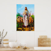 Poster Jean 10:7-21 Je suis le bon berger (Cuisine)