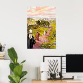 Poster Jean 11:55-57 Jusqu'à Jérusalem pour la Pâque (Bureau à domicile)