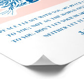 Poster Jean 14:27 Bible Verse Art chrétien (Coin)