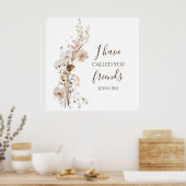 Poster Jean 15:15 Je t'ai appelé amis Bible Verse (Cuisine)