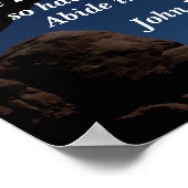 Poster Jean 15:9 Comme le Père m'a aimé (Coin)